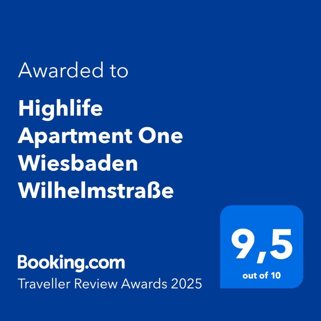 Highlife Apartment One Wiesbaden Wilhelmstrasse Εξωτερικό φωτογραφία